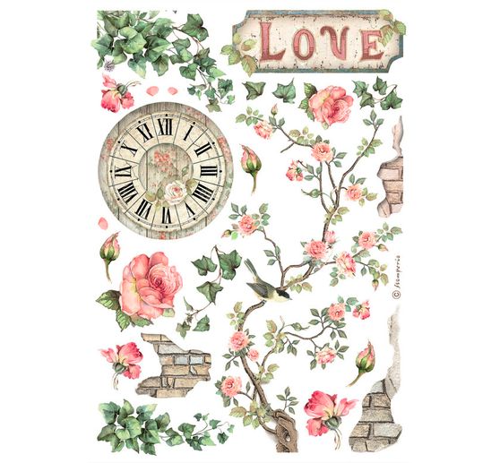 Washi Pad "House of Roses"