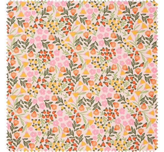 Cotton fabric "Flowers Colour Crush"