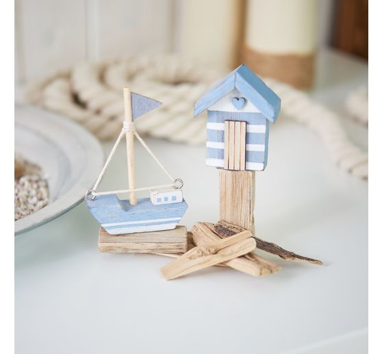 Wooden decoration set "Maritime"