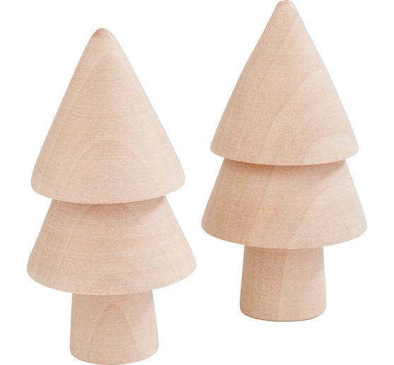 VBS Wooden fir trees