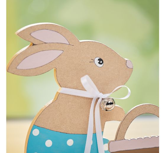 Wooden building kit "Bunny in Easter nest"