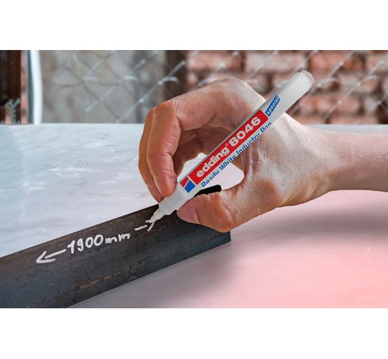 edding 8046 Ready White Industry Pen