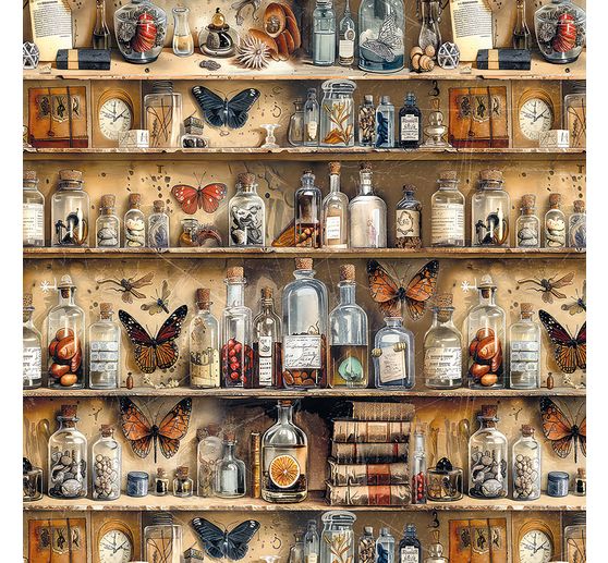 Vellum Paper "Cabinet of Curiosities"
