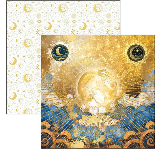 Carta scrapbook "Celestial