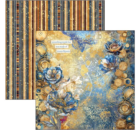 Carta scrapbook "Celestial