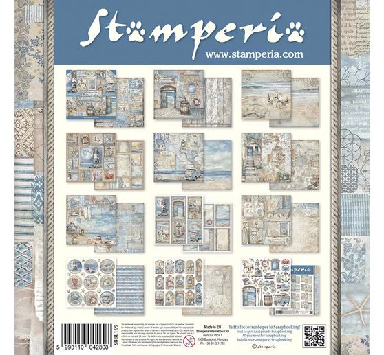 Blocco di scrapbook "Silent Sea