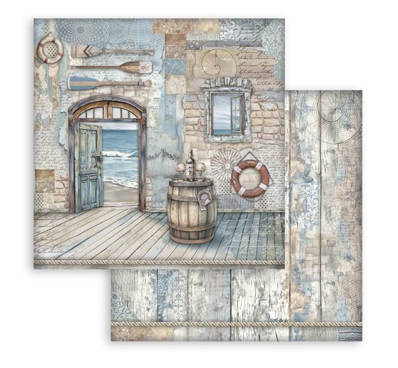 Blocco di scrapbook "Silent Sea