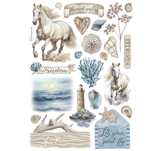 Washi Pad "Silent Sea"