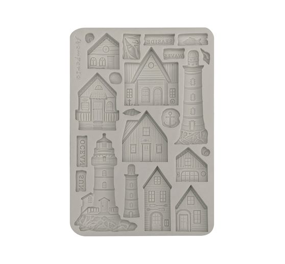 Silicone mould A5 "Silent Sea - Lighthouse"
