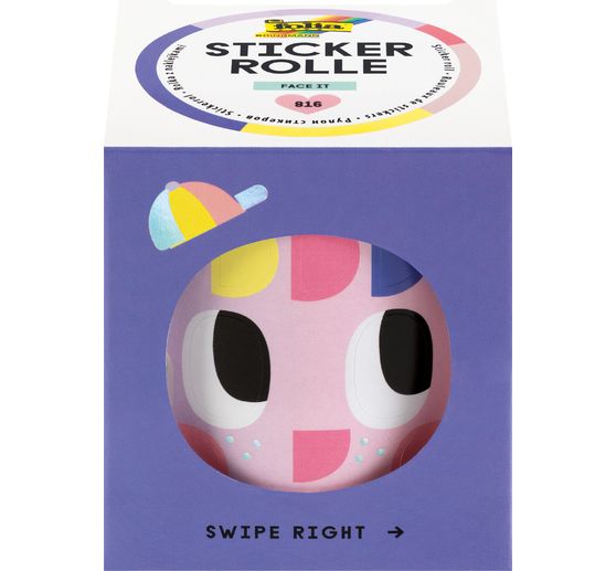 Sticker roll "Face it"