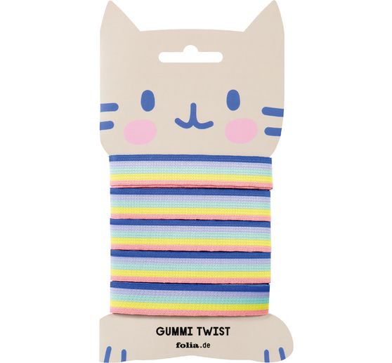 Torsione di gomma, arcobaleno