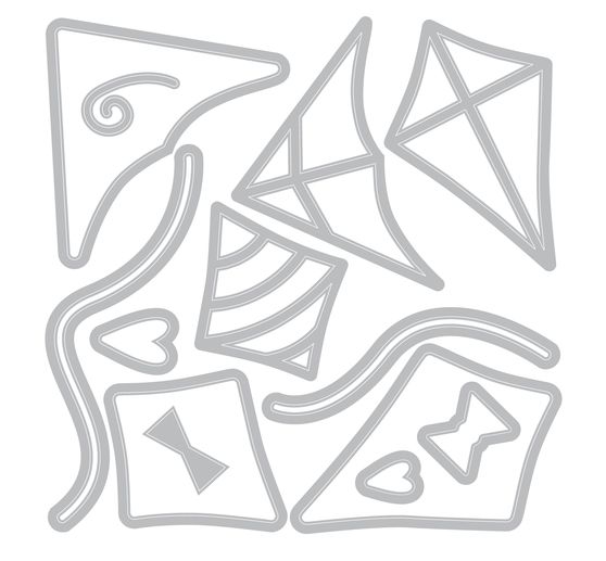 Sizzix Framelits Punching template "Sky's the Limit by Catherine Pooler"