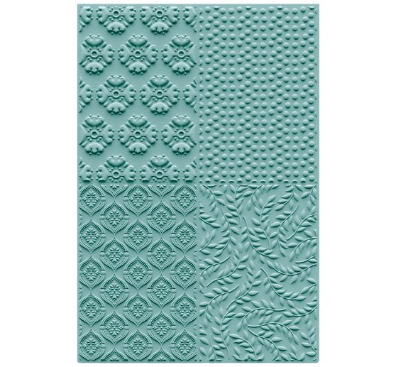Sizzix 3D Embossing template "Posh Patterns by Catherine Pooler"
