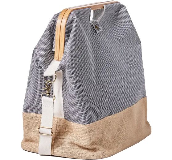 Prym Store & Travel Bag, size M, canvas & bamboo