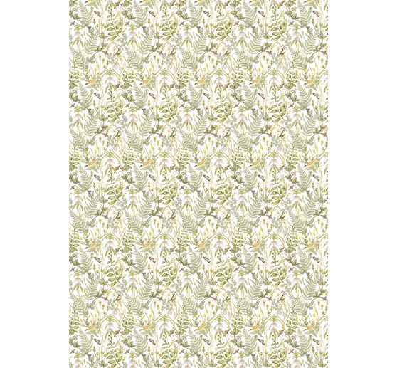 Motif straw silk assortment "Secret Garden", set of 8