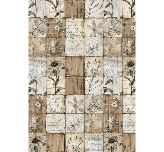 Motif straw silk assortment "Codes", set of 8