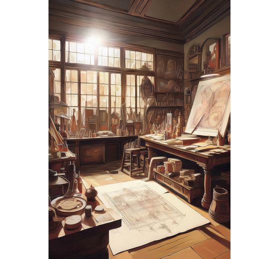 Motif straw silk assortment "Codes", set of 8