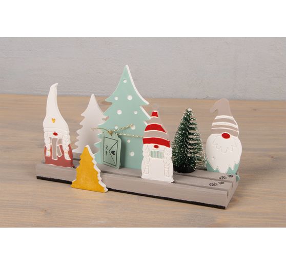 Silicone casting mould "Secret Santa family"