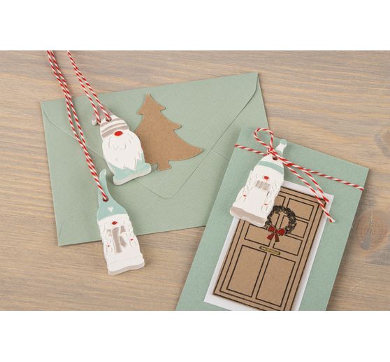 Silicone casting mould "Secret Santa family"