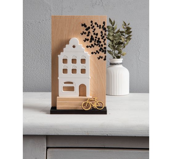 Silicone casting mould "Nordic houses"