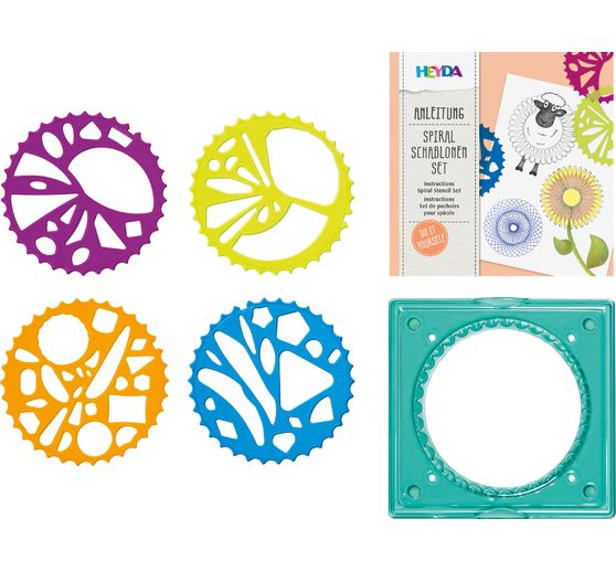 Spiral stencil set