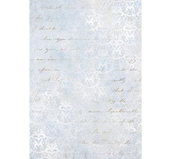 Motif straw silk backgrounds "Timeless", DIN A6, set of 8