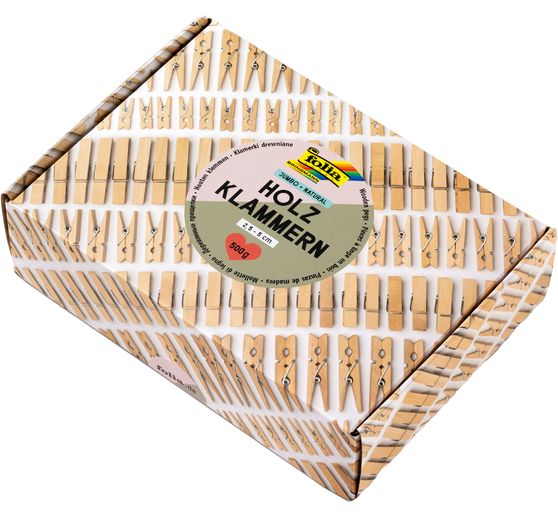 Graffette di legno Confezione Jumbo "Naturel"