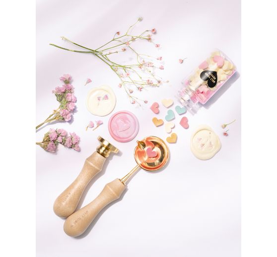 Sealing wax set "Pastel Love"