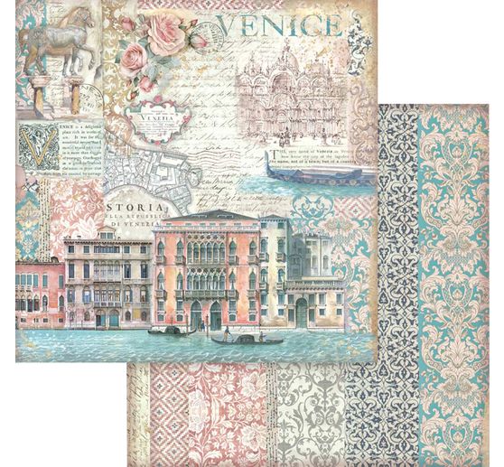 Scrapbook block "Venice"