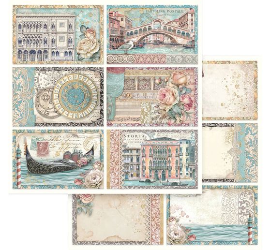 Scrapbook block "Venice"