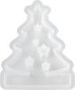 Stampo per colata in silicone "Albero di Natale" con bordo di inserimento