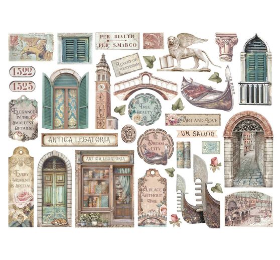 Punching motifs "Venice"