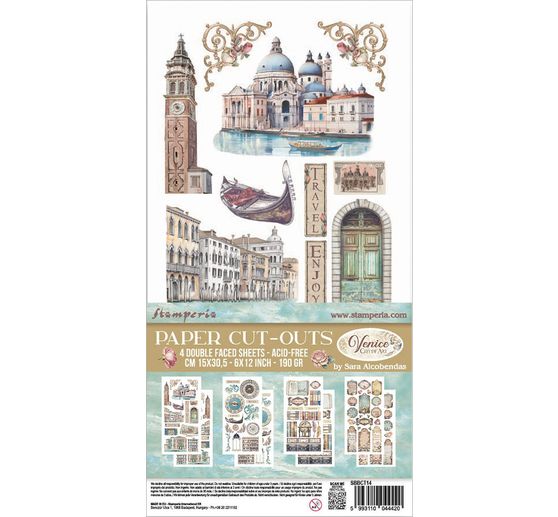 Paper Cut-Outs "Venice"