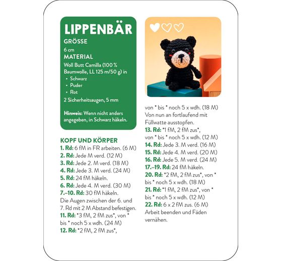 Card set "55 x häkeln - Mini-Amigurumi"