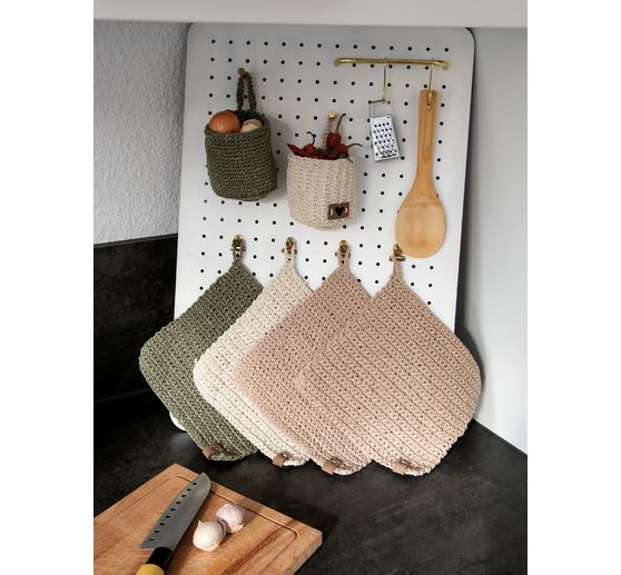 Recycled yarn with gold thread, Ø 4mm