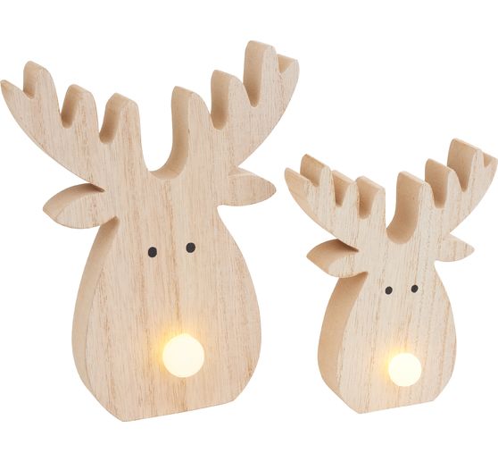 Alce VBS con naso a LED