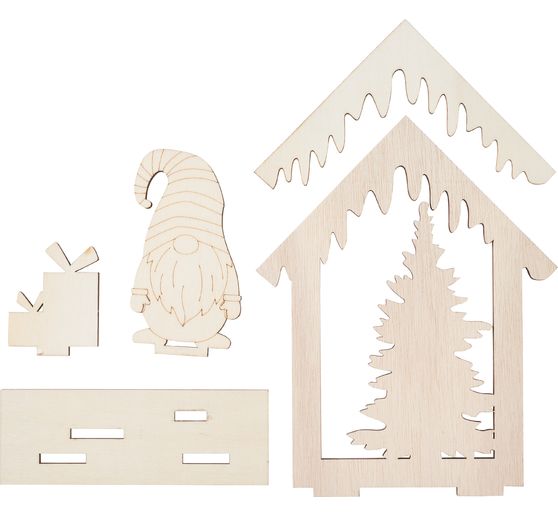 VBS Wooden building kit "Gnome house"