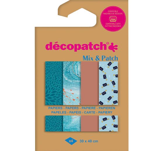 Décopatch Pocket Hot-Foil Collection Mix and Patch "Post for you