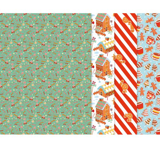 Collezione Pocket Hot-Foil Mix and Patch "Panificio di Natale".