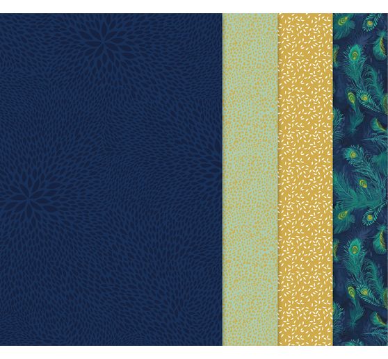 Décopatch Pocket Hot-Foil Collection Mix and Patch "Golden Peacock"