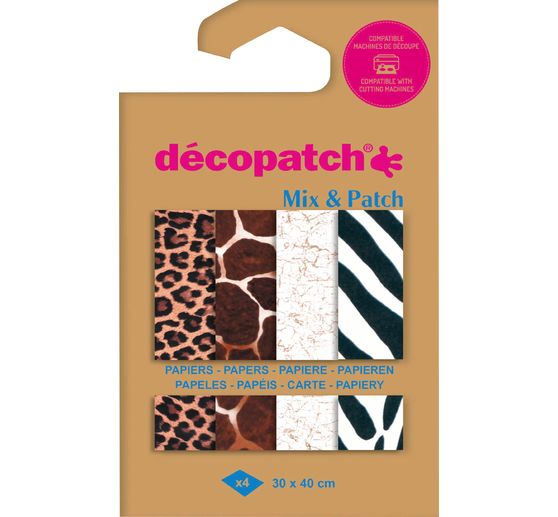Décopatch Pocket Mix e Patch "pelli di animali"