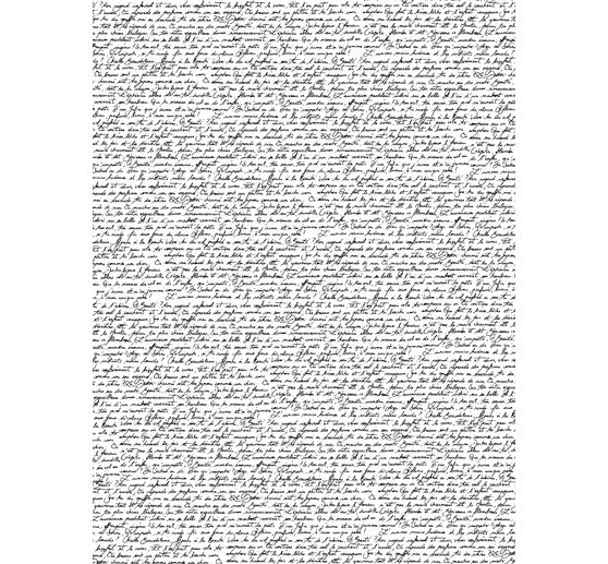 Carta decopatch "Lettering