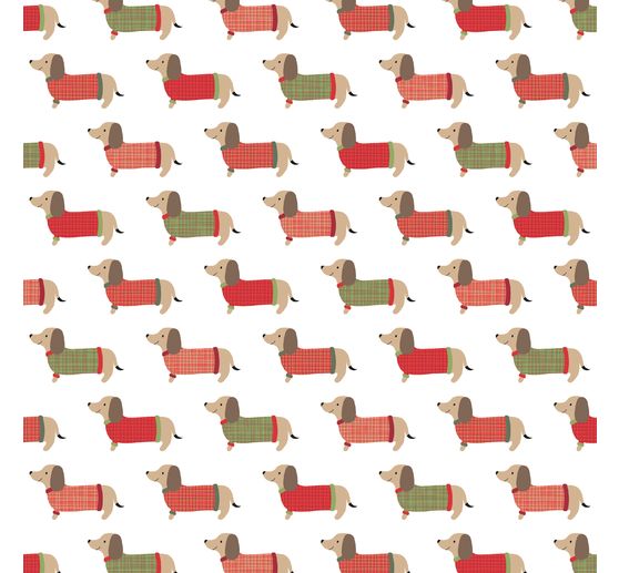 Paper set "Woofy Christmas"