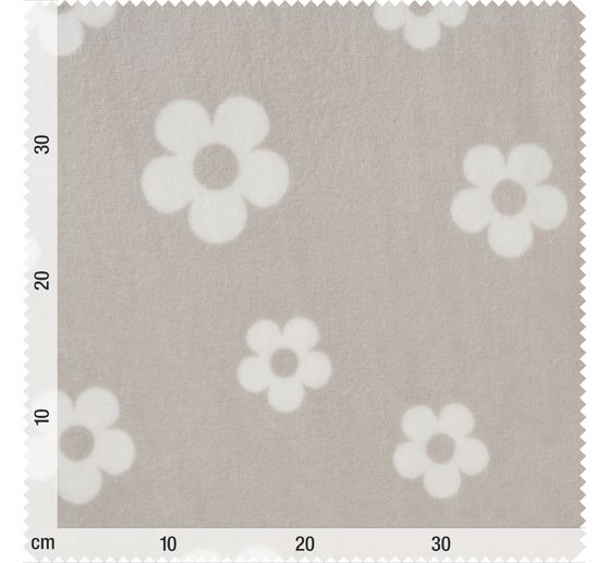 Fleece fabric "Flowers"