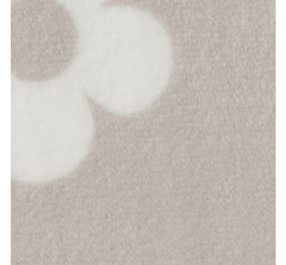 Fleece fabric "Flowers"