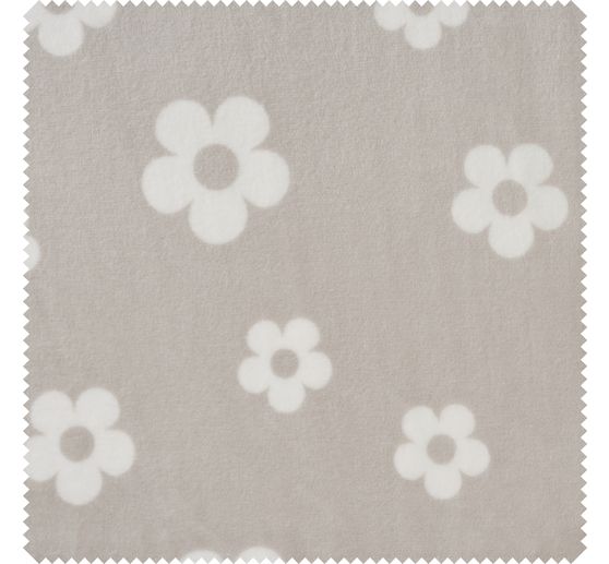 Fleece fabric "Flowers"