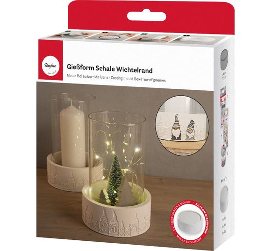 Stampo per colata in silicone "Cerchio di gnomo".