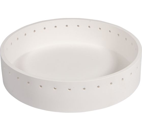 Silicone casting mould "Coaster with perforated edge"