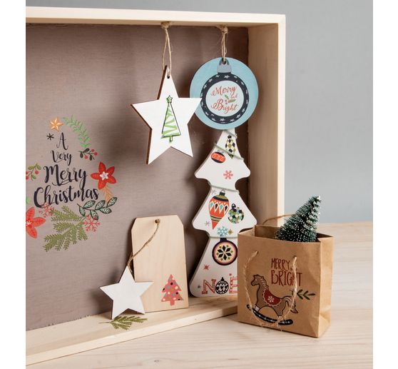 Foglio di trasferimento "X-Mas" da sfregare