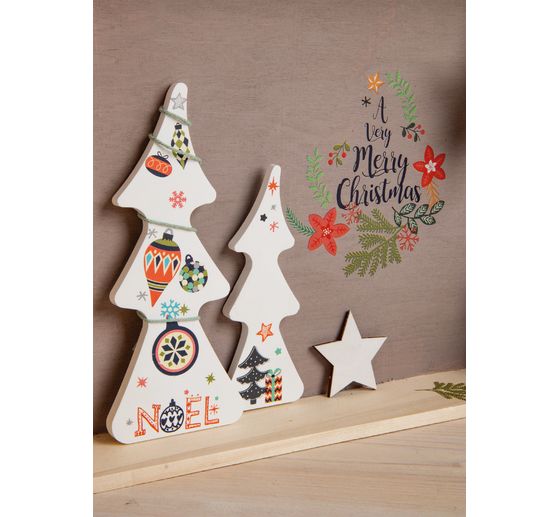 Foglio di trasferimento "X-Mas" da sfregare